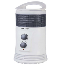 Calentador de ventilador personal Calentadores de espacio de cerámica